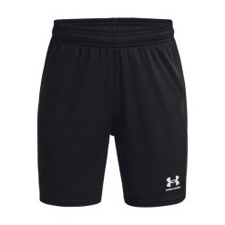 Szorty dla dzieci Under Armour Challenger. Białe szorty Under Armour, bez wzorów, z materiału, sportowe. Za 185.99 zł.