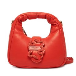 Torebka Just Cavalli. Brązowe torebki klasyczne Just Cavalli, bez wzorów, klasyczne, bez dodatków. Za 499.99 zł.