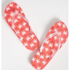 Klapki w kraby - Pomarańczo. Klapki marki Sinsay. Za 9.99 zł.