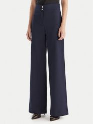 Maryley Spodnie materiałowe 25IB680/M17 Granatowy Regular Fit. Niebieskie spodnie materiałowe Maryley, bez wzorów, z materiału. Za 319.99 zł.