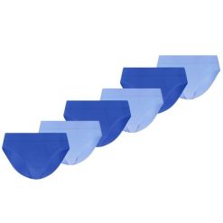 Puma damskie majtki sportowe 3D Knit 6-pack niebieskie. Niebieskie majtki sportowe Puma, bez wzorów, z elastanu, do biegania. Za 286.22 zł.