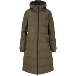 Parka dla kobiet Whistler Abella. Zielone płaszcze WHISTLER, bez wzorów, z puchu, sportowe, bez kaptura. Za 384.00 zł.