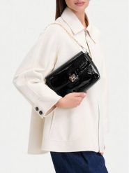 Nine West Torebka CEO-NW-M-001-10 Czarny. Czarne kopertówki Nine West, bez wzorów, ze skóry, bez dodatków. Za 179.99 zł.