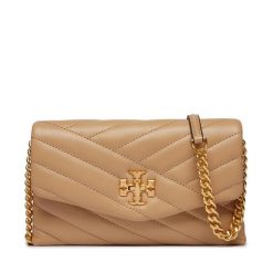 Torebka Tory Burch. Brązowe listonoszki Tory Burch, bez wzorów, bez dodatków. Za 1,149.00 zł.