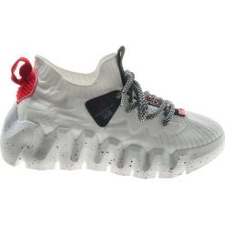 Pantofelek24 Białe buty sportowe z białą podeszwą /E3-2 8320 S592/ 39. Białe buty sportowe lifestyle Pantofelek24, bez wzorów, bez zapięcia. Za 99.90 zł.