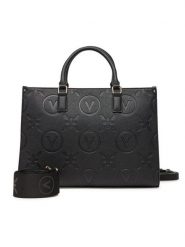 Valentino Torebka Samba Re VBS8ZG05 Czarny. Czarne torebki klasyczne Valentino, bez wzorów, ze skóry, bez dodatków. Za 699.99 zł.