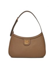 DKNY Torebka Carol R43HKV84 Brązowy. Brązowe torebki klasyczne DKNY, bez wzorów, ze skóry, bez dodatków. Za 369.99 zł.