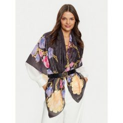 Chusta Guess. Brązowe chusty Guess, z aplikacjami. Za 289.99 zł.