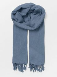 Becksöndergaard Szal-koło "Ilona" w kolorze niebieskim - 200 x 100 cm rozmiar: onesize. Niebieskie szaliki i kominy Becksöndergaard, bez wzorów, z bawełny. Za 63.45 zł.