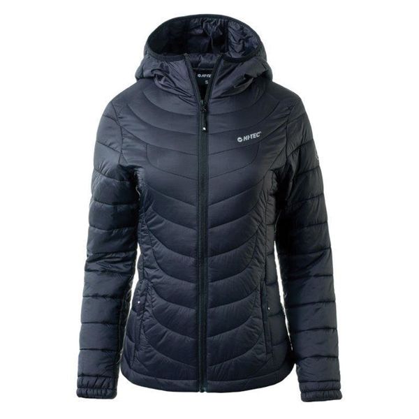 Kurtka damska pikowana Hi-Tec Lady Nahia - czarna, Rozmiar L. Czarne kurtki Hi-tec, na zimę, l, bez wzorów, z syntetyku, bez kaptura. Za 169.99 zł.