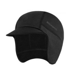 Zimowa czapka sportowa unisex Rockbros YPP043. Czarne czapki zimowe ROCKBROS, bez wzorów, sportowe. Za 39.00 zł.