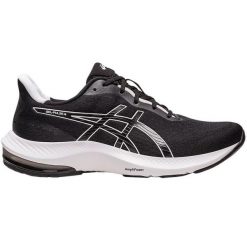 Buty do biegania Asics Gel Pulse 14 W 1012B318 003 czarne. Czarne buty do biegania ASICS, bez wzorów, z gumy, bez zapięcia, do biegania. Za 617.30 zł.