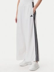 Adidas Spodnie dresowe Essentials 3-Stripes JE1307 Biały Loose Fit. Białe spodnie dresowe adidas, bez wzorów, z dresówki. Za 219.99 zł.
