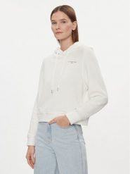 Tommy Hilfiger Bluza 1985 WW0WW40274 Écru Relaxed Fit. Bluzy Tommy Hilfiger, xxs, bez wzorów, z bawełny, bez kaptura. Za 359.99 zł.