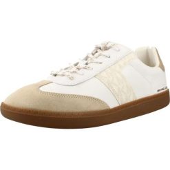 Buty MICHAEL KORS 43T6JVFS2L JOVIE LACE UP Beżowy. Brązowe buty trekkingowe Michael Kors Access, ze skóry, bez zapięcia. Za 594.99 zł.