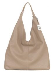Lucca Baldi Skórzany shopper bag "Catanzaro" w kolorze beżowym - 46 x 35 x 5 cm rozmiar: onesize. Brązowe shopper bag Lucca Baldi, bez wzorów, z materiału, na ramię, bez dodatków. Za 332.24 zł.