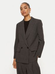 Marella Marynarka Lama 2423046151 Szary Regular Fit. Szare marynarki i żakiety Marella, bez wzorów, z syntetyku, bez ramiączek. Za 709.99 zł.