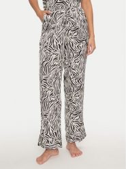 Hunkemöller Spodnie piżamowe Peppers 206527 Czarny Regular Fit. Czarne piżamy Hunkemöller, xl, bez wzorów, z syntetyku, bez kołnierzyka, bez ramiączek. Za 89.99 zł.