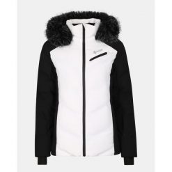 Damska kurtka narciarska Kilpi SKIMMIA-W. Białe kurtki narciarskie Kilpi, na zimę, bez wzorów, z nylonu, bez kaptura, narciarskie. Za 1,041.73 zł.