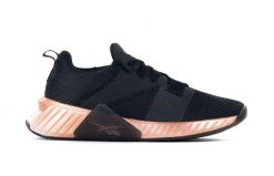 Buty Kobieta Reebok Flashfilm Train 20 czarny. Czarne buty treningowe Reebok, bez wzorów, z materiału, bez zapięcia, na fitness i siłownię. Za 262.00 zł.