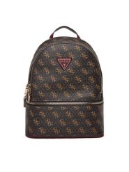 Guess Plecak TWLQ96 76032 Brązowy. Brązowe plecaki Guess, z aplikacjami, ze skóry, bez dodatków. Za 639.99 zł.