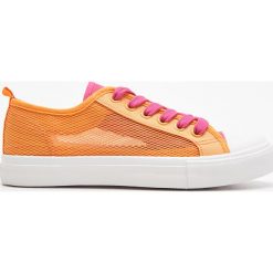 Trampki z transparentną siatką - Pomarańczowy. Trampki Cropp. W wyprzedaży za 19.99 zł.