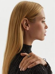 Swarovski Pierścionek Gema 5708939 Srebrny. Szare pierścionki Swarovski, metalowe. Za 499.99 zł.