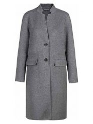 Herrlicher Płaszcz przejściowy "Mariny" w kolorze szarym rozmiar: S. Szare płaszcze Herrlicher, s, bez wzorów, z wełny, marine, bez kaptura. Za 404.99 zł.