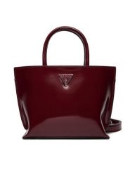 Guess Torebka Arnela Mini HWNY94 96750 Bordowy. Czerwone torebki klasyczne Guess, z aplikacjami, ze skóry, bez dodatków. Za 589.99 zł.