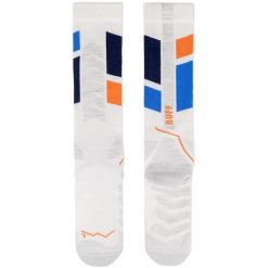 Skarpetki Buff THERMONET® OVER THE CALF SOCKS TO WHISPER. Niebieskie skarpetki Buff, bez wzorów, z puchu. Za 149.90 zł.