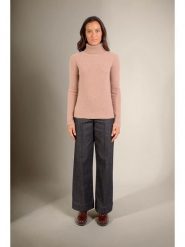 Perfect Cashmere Kaszmirowy sweter "Celeste" w kolorze jasnoróżowym rozmiar: M. Różowe swetry Perfect Cashmere, m, bez wzorów, z kaszmiru, bez ramiączek. Za 608.99 zł.