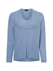 More & More Sweter Kobiety niebieski, 44. Niebieskie swetry More & More, bez wzorów, z dzianiny, bez ramiączek. Za 229.95 zł.