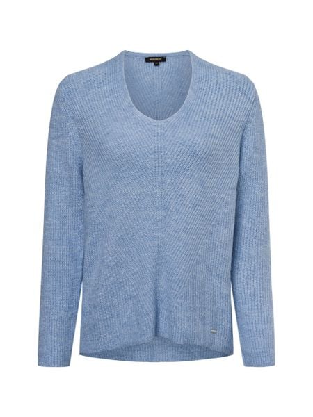More & More Sweter Kobiety niebieski, 44. Niebieskie swetry More & More, bez wzorów, z dzianiny, bez ramiączek. Za 229.95 zł.