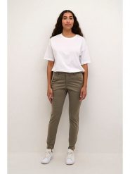 Kaffe Spodnie chino w kolorze khaki rozmiar: 38. Brązowe chinosy Kaffe, bez wzorów. Za 114.17 zł.