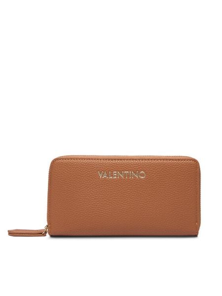 Valentino Portfel Brixton VPS7LX155 Brązowy. Brązowe portfele Valentino, bez wzorów, ze skóry. Za 202.99 zł.