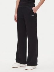 DKNY Spodnie dresowe DP5P3601 Czarny Regular Fit. Czarne spodnie dresowe DKNY, bez wzorów, z bawełny. Za 209.99 zł.