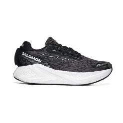 Buty do biegania damskie Salomon Aero Glide 4. Czarne buty do biegania Salomon, bez wzorów, z gumy, przed kostkę, bez zapięcia, do biegania. Za 667.00 zł.