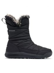 Columbia Śniegowce Minx Slip V 2079191 Czarny. Czarne śniegowce Columbia, bez wzorów, z materiału, bez zapięcia. Za 449.99 zł.