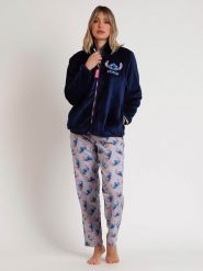 Disney Kurtka polarowa w kolorze granatowym rozmiar: XXL. Niebieskie kurtki Disney, xxl, bez wzorów, z polaru, bez kaptura. Za 112.29 zł.