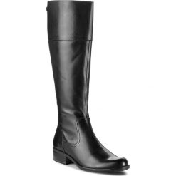 Oficerki CAPRICE - 9-25522-21 Black Nappa 022. Czarne kozaki Caprice, z materiału. Za 549.90 zł.