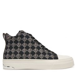 Trampki DKNY. Czarne trampki DKNY, bez wzorów, bez zapięcia. Za 379.99 zł.