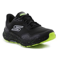 Buty do biegania Skechers Go Run Consistent 220874-BKLM czarne. Czarne buty do biegania bez wzorów, z syntetyku, bez zapięcia, do biegania. Za 613.11 zł.