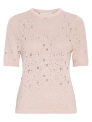 MOSS COPENHAGEN Sweter w kolorze jasnoróżowym rozmiar: L/XL. Różowe swetry Moss Copenhagen, l, bez wzorów, bez ramiączek. Za 169.95 zł.