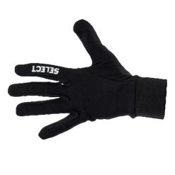 Rękawice Sportowe Unisex Dla Dorosłych Z Logo. Czarne rękawiczki Select, bez wzorów, sportowe. Za 74.99 zł.