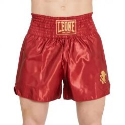 Szorty bokserskie Montana Basic 2. Czerwone szorty sportowe LEONE 1947, bez wzorów, z materiału, do biegania. Za 182.00 zł.