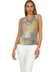 WITT WEIDEN Top w kolorze beżowym rozmiar: 44. Brązowe topy WITT WEIDEN, bez wzorów, bez kołnierzyka, bez ramiączek. Za 52.67 zł.