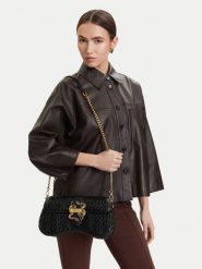 Just Cavalli Torebka 80RA4BA1 ZSD90 Czarny. Czarne torebki klasyczne Just Cavalli, bez wzorów, ze skóry, bez dodatków. Za 976.99 zł.