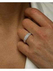 Les Favorites Pozłacany pierścionek z cyrkoniami rozmiar: 52. Żółte pierścionki Les Favorites, z cyrkonią, pozłacane. Za 260.99 zł.