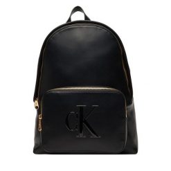 Plecak Calvin Klein. Czarne plecaki Calvin Klein, bez wzorów, bez dodatków. Za 399.99 zł.