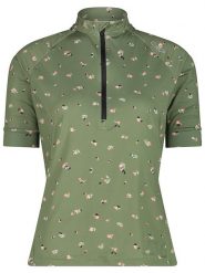 CMP Koszulka kolarska w kolorze khaki rozmiar: 40. Brązowe t-shirty sportowe CMP, bez wzorów, z materiału, bez ramiączek, rowerowe. Za 202.97 zł.
